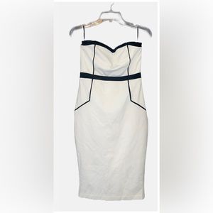 EXPRESS Body Contour Strapless Mini Dress With Built-In Shapewear